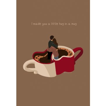 Hug in a mug - Print