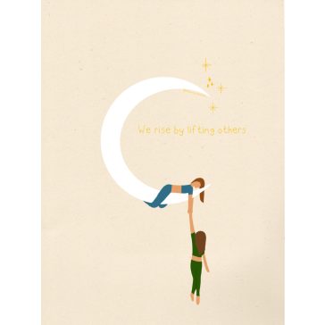 Lifting others - Print